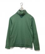 KAPITALキャピタル）の古着「天竺 ハイネックロンT」｜グリーン
