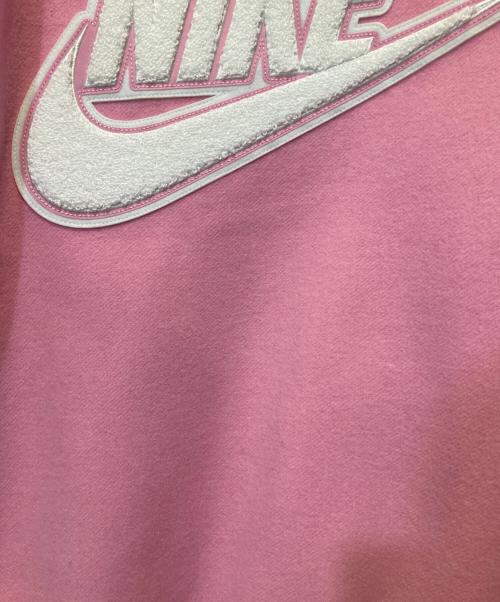 NIKE（ナイキ）NIKE (ナイキ) NIGO (二ゴー) Varsity Jacket ピンク サイズ:Lの古着・服飾アイテム