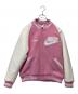 NIKE（ナイキ）の古着「Varsity Jacket」｜ピンク