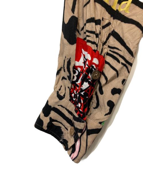 BlackEyePatch（ブラックアイパッチ）BlackEyePatch (ブラックアイパッチ) WACKO MARIA (ワコマリア) HAWAIIAN SHIRT ブラウン サイズ:Lの古着・服飾アイテム