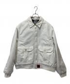 Carhartt WIPカーハート ワーク イン プログレス）の古着「stanton jacket」｜ホワイト