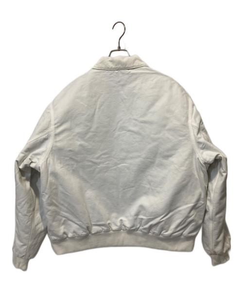 Carhartt WIP（カーハート ワーク イン プログレス）CARHARTT WIP (カーハート ワークインプログレス) stanton jacket ホワイト サイズ:Ｌの古着・服飾アイテム
