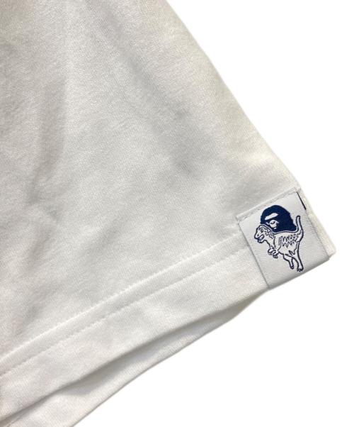 A BATHING APE（ア ベイシング エイプ）A BATHING APE (ア ベイシング エイプ) COACH (コーチ) プリントTシャツ ホワイト サイズ:Ｌの古着・服飾アイテム