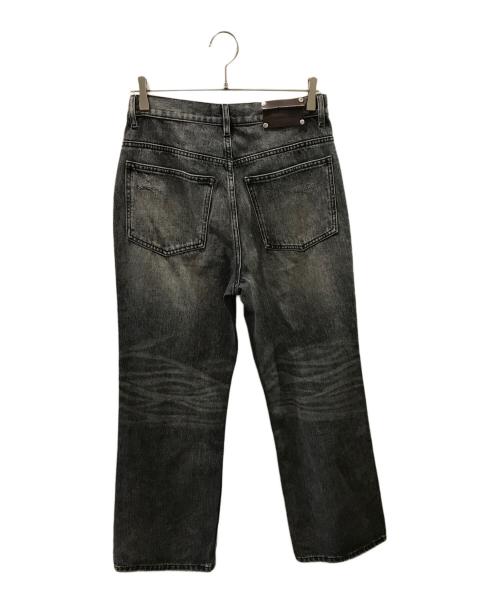AMICUS ANIMAE（AMICUS ANIMAE）AMICUS ANIMAE (AMICUS ANIMAE) ブラックデニムパンツ ブラック サイズ:Sの古着・服飾アイテム