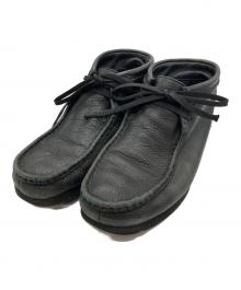 CLARKS（クラークス）の古着「Lace-up boots」｜ブラック