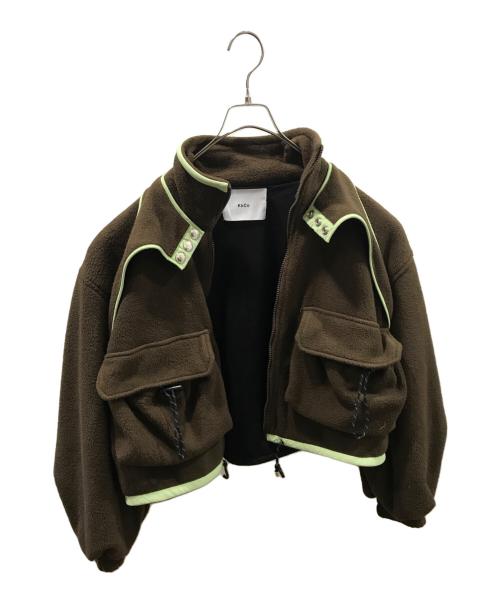 KkCc（ケーコー）KkCc (ケーコー) Pacific Polar Fleece ブラウン サイズ:Sの古着・服飾アイテム