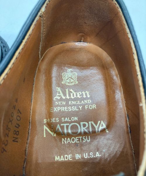 Alden（オールデン）ALDEN (オールデン) P-TOE クロムエクセル ブラック サイズ:7Dの古着・服飾アイテム