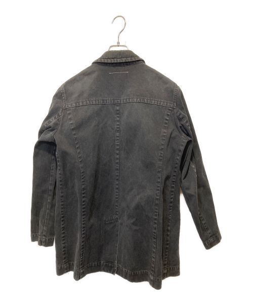 MARTIN MARGIELA（マルタン・マルジェラ）Martin Margiela (マルタン・マルジェラ) デニムジップアップジャケット ブラック サイズ:42の古着・服飾アイテム