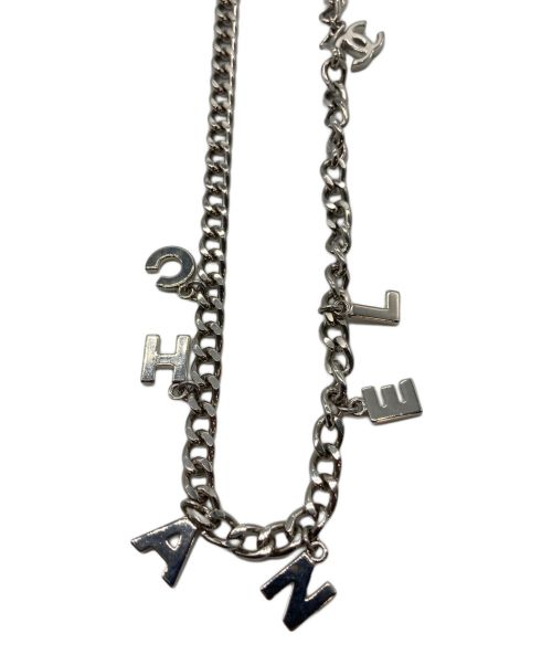 CHANEL（シャネル）CHANEL (シャネル) ロゴチェーンベルト シルバーの古着・服飾アイテム