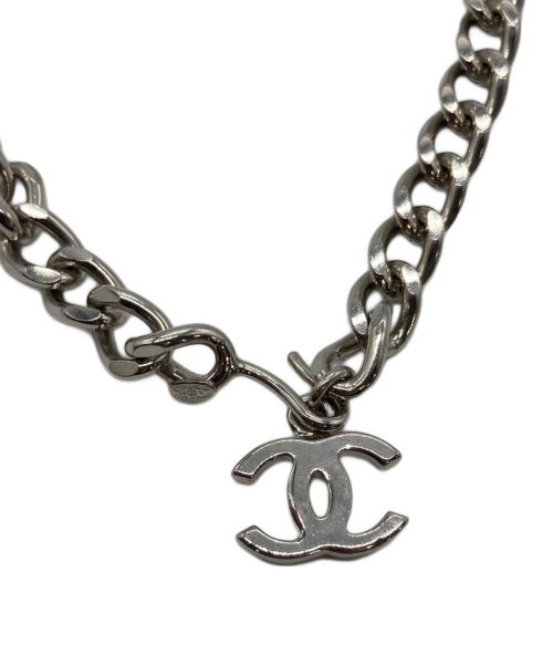 CHANEL（シャネル）CHANEL (シャネル) ロゴチェーンベルト シルバーの古着・服飾アイテム