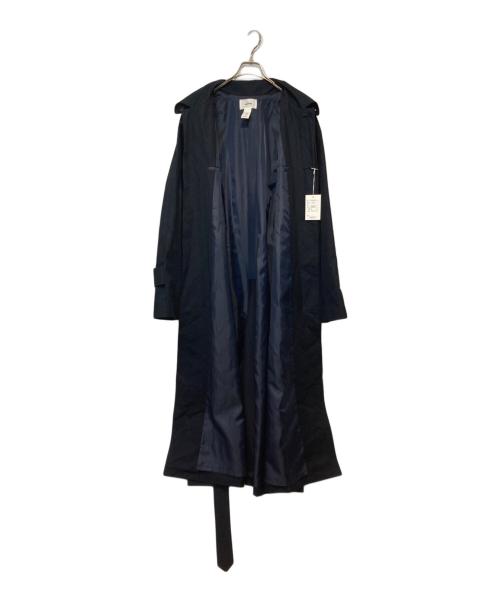 usedig（ユーズディッグ）usedig (ユーズディッグ) RE'MAKE TRENCH COAT ネイビー サイズ:2の古着・服飾アイテム