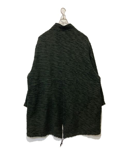 YOKE（ヨーク）YOKE (ヨーク) OVERDYE RAG RUG FISHTAIL PARKA COAT グリーン サイズ:4の古着・服飾アイテム