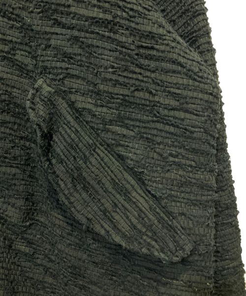 YOKE（ヨーク）YOKE (ヨーク) OVERDYE RAG RUG FISHTAIL PARKA COAT グリーン サイズ:4の古着・服飾アイテム