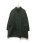 YOKE（ヨーク）の古着「OVERDYE RAG RUG FISHTAIL PARKA COAT」｜グリーン