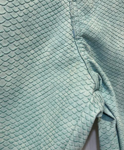 three six 9ine（スリーシックスナイン）three six 9ine (スリーシックスナイン) デザインホールパンツ ブルー サイズ:Ⅿの古着・服飾アイテム