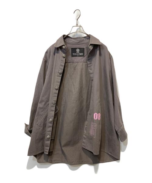 Tonari no Zingaro（トナリノジンガロ）tonari no zingaro (トナリノジンガロ) コットンジャケット グレー サイズ:Sの古着・服飾アイテム
