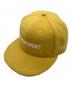 Supreme（シュプリーム）の古着「Brushed Wool Box Logo Cap」｜イエロー