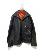 NEXUSⅦネクサスセブン）の古着「レザージャケット」｜ブラック