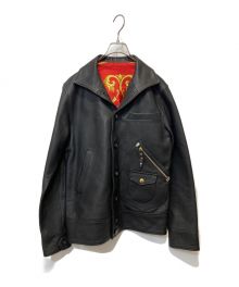 NEXUSⅦ（ネクサスセブン）の古着「レザージャケット」｜ブラック