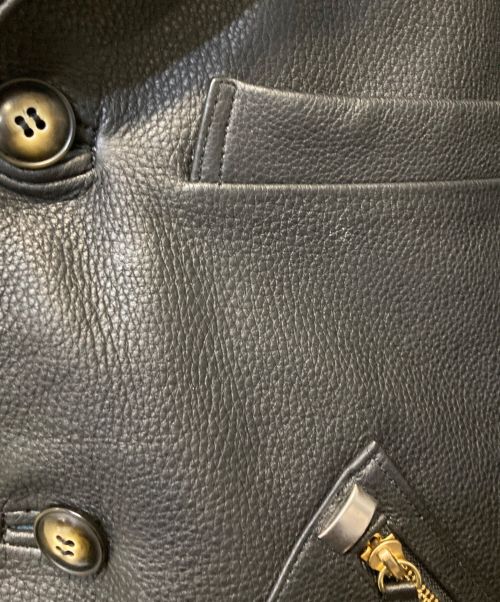 NEXUSⅦ（ネクサスセブン）NEXUSⅦ (ネクサスセブン) レザージャケット ブラック サイズ:48の古着・服飾アイテム