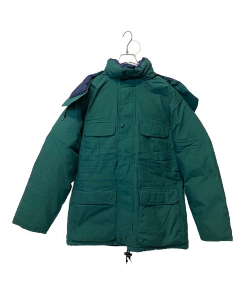 Eddie Bauer（エディーバウアー）Eddie Bauer (エディーバウアー) Ridge Line ダウンジャケット グリーン サイズ:Sの古着・服飾アイテム
