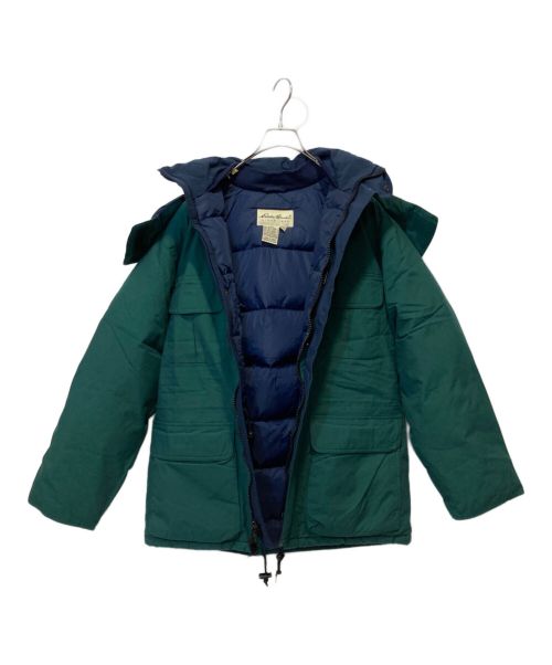 Eddie Bauer（エディーバウアー）Eddie Bauer (エディーバウアー) Ridge Line ダウンジャケット グリーン サイズ:Sの古着・服飾アイテム