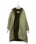 中古・古着 INSCRIRE (アンスクリア) Reversible Coat オリーブ サイズ:38：24000円