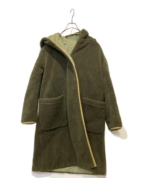 INSCRIRE（アンスクリア）INSCRIRE (アンスクリア) Reversible Coat オリーブ サイズ:38の古着・服飾アイテム