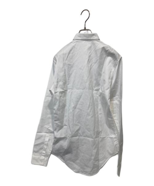 Christian Dior（クリスチャン ディオール）Christian Dior (クリスチャン ディオール) ビー刺繍ドレスシャツ ホワイト サイズ:37の古着・服飾アイテム