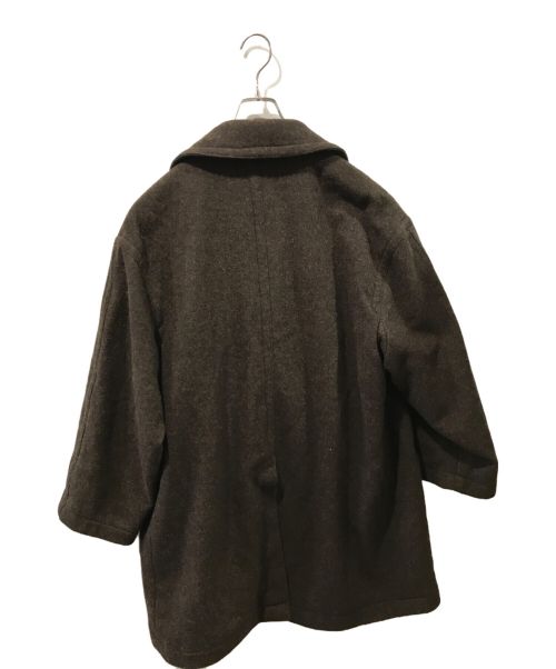 YOKE（ヨーク）YOKE (ヨーク) OVERSIZED DOUBLE BREAST HALF COAT ブラウン サイズ:1の古着・服飾アイテム
