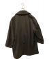 YOKE (ヨーク) OVERSIZED DOUBLE BREAST HALF COAT ブラウン サイズ:1：55000円