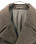 中古・古着 YOKE (ヨーク) OVERSIZED DOUBLE BREAST HALF COAT ブラウン サイズ:1：55000円