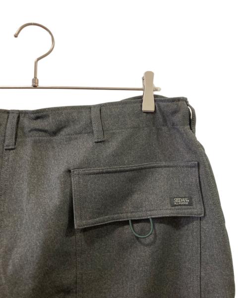 SEDAN ALL-PURPOSE（セダンオールパーパス）SEDAN ALL-PURPOSE (セダンオールパーパス) TECH WOOL OVER PANT グレー サイズ:Mの古着・服飾アイテム