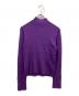 GRACE CONTINENTAL（グレースコンチネンタル）の古着「リブニット」｜パープル