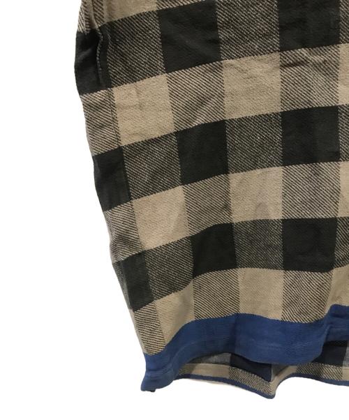 ELECTRIC COTTAGE（エレクトリック コテージ）ELECTRIC COTTAGE (エレクトリック コテージ) S/Sチェックシャツ グレー サイズ:Mの古着・服飾アイテム