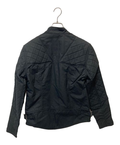 RATS（ラッツ）RATS (ラッツ) The British Millerain (ザ ブリティッシュ ミラレイン) OILED SINGLE RIDERS JACKET ブラック サイズ:Mの古着・服飾アイテム