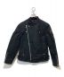 RATS（ラッツ）の古着「OILED SINGLE RIDERS JACKET」｜ブラック