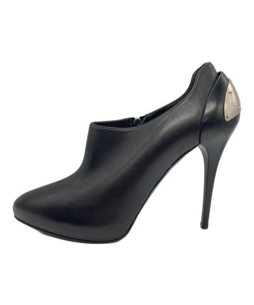 RALPH LAUREN Purple Label（ラルフ ローレン パープル レーベル）RALPH LAUREN PURPLE LABEL (ラルフ ローレン パープル レーベル) ヒールパンプス ブラック サイズ:10Dの古着・服飾アイテム