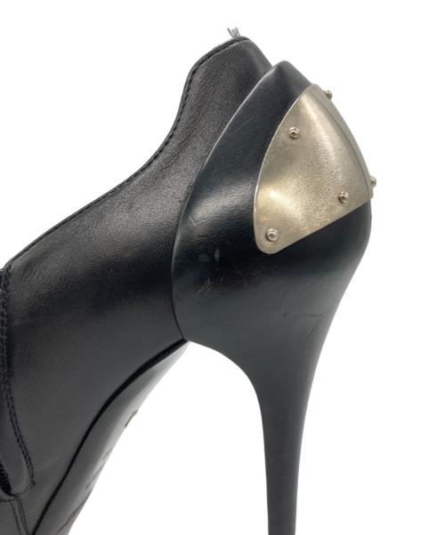 RALPH LAUREN Purple Label（ラルフ ローレン パープル レーベル）RALPH LAUREN PURPLE LABEL (ラルフ ローレン パープル レーベル) ヒールパンプス ブラック サイズ:10Dの古着・服飾アイテム