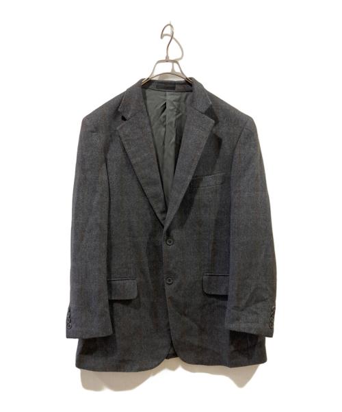 BURBERRY LONDON（バーバリーロンドン）BURBERRY LONDON (バーバリーロンドン) アンゴラ混テーラードジャケット ブラック サイズ:AB7の古着・服飾アイテム