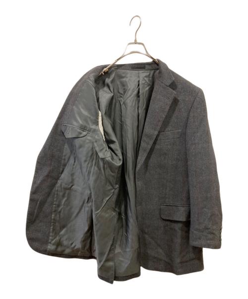 BURBERRY LONDON（バーバリーロンドン）BURBERRY LONDON (バーバリーロンドン) アンゴラ混テーラードジャケット ブラック サイズ:AB7の古着・服飾アイテム