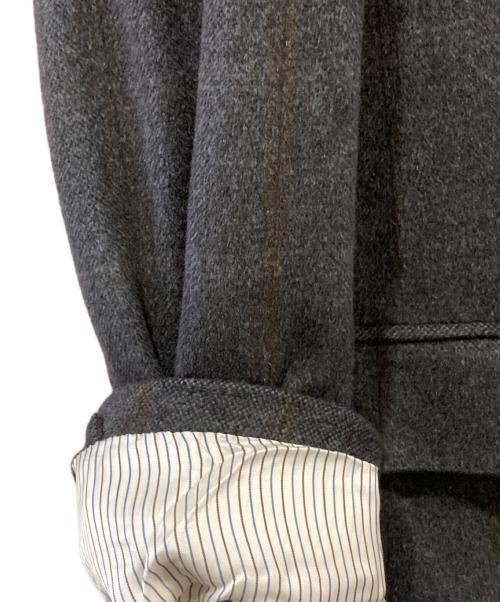 BURBERRY LONDON（バーバリーロンドン）BURBERRY LONDON (バーバリーロンドン) アンゴラ混テーラードジャケット ブラック サイズ:AB7の古着・服飾アイテム