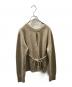CLANE (クラネ) SuzuHirose (スズヒロセ) W FACE CENTER SLIT KNIT TOPS ベージュ サイズ:2：12000円