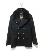 BURBERRYバーバリー）の古着「Military Pea Coat」｜ブラック