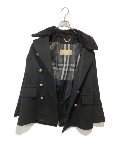 BURBERRY（バーバリー）BURBERRY (バーバリー) Military Pea Coat ブラック サイズ:SIZE 48の古着・服飾アイテム