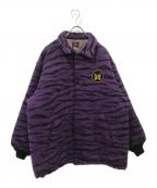 Needlesニードルズ）の古着「COACH JACKET-W/N/AC/PE SHAGGY」｜パープル