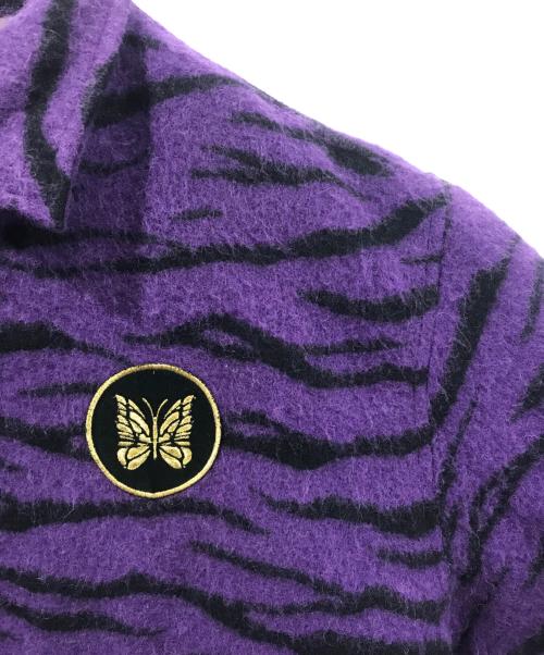 Needles（ニードルズ）Needles (ニードルズ) COACH JACKET-W/N/AC/PE SHAGGY パープル サイズ:Mの古着・服飾アイテム