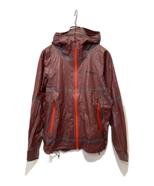 Columbia（コロンビア）Columbia (コロンビア) アウトドライエクストリームメッシュフーディッドシェル レッド サイズ:Mの古着・服飾アイテム