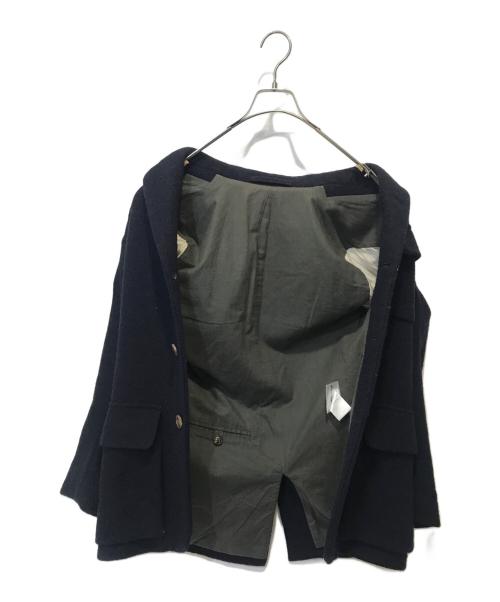 NIGEL CABOURN（ナイジェルケーボン）NIGEL CABOURN (ナイジェルケーボン) Harris Tweed (ハリスツイード) クラシックマロリージャケット ネイビー サイズ:46の古着・服飾アイテム