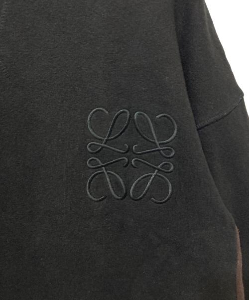 LOEWE（ロエベ）LOEWE (ロエベ) アナグラムニット ブラウン×ブラック サイズ:Sの古着・服飾アイテム
